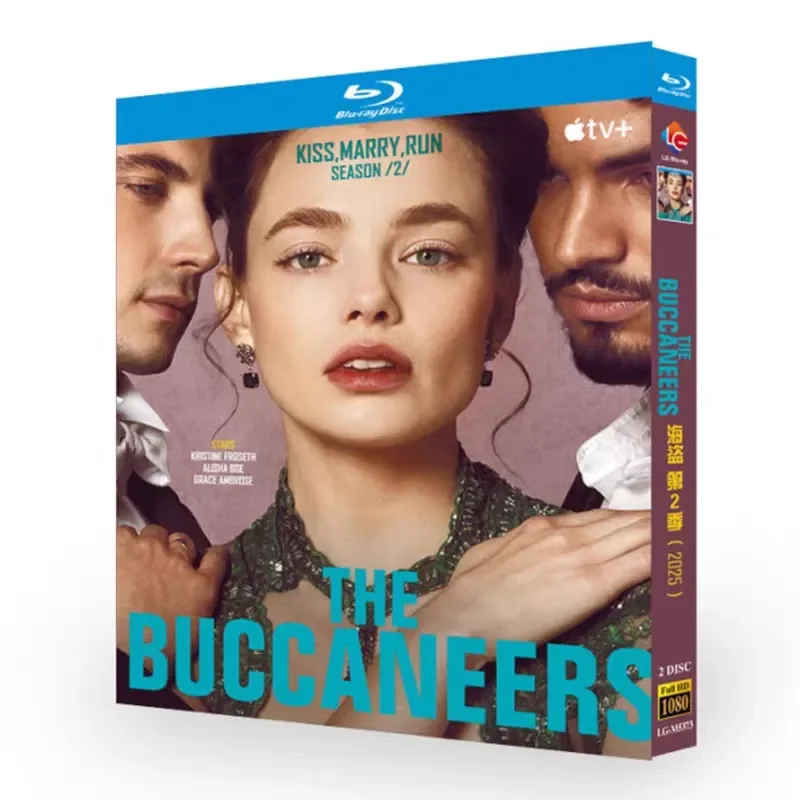 Pirates Season 2 Blu-ray High Definition American TV Series BD Disc Box with Chinese English Korean Japanese French Western
Pirates Season 2 Blu-ray High Definition American TV Series BD Disc Box with Chinese English Korean Japanese French Western