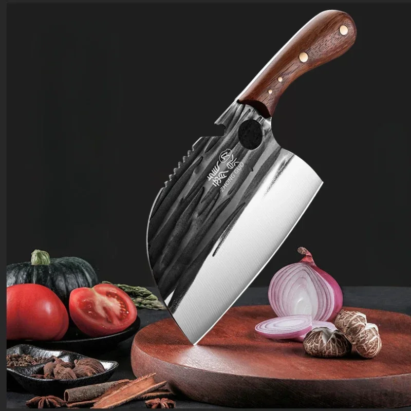 Кованый кухонный нож, Кухонный Нож двойного назначения для нарезки. Поварской нож для уничтожения рыбы, острый нож для резки мяса TB9195
Кованый кухонный нож, Кухонный Нож двойного назначения для нарезки. Поварской нож для уничтожения рыбы, острый нож для резки мяса TB9195