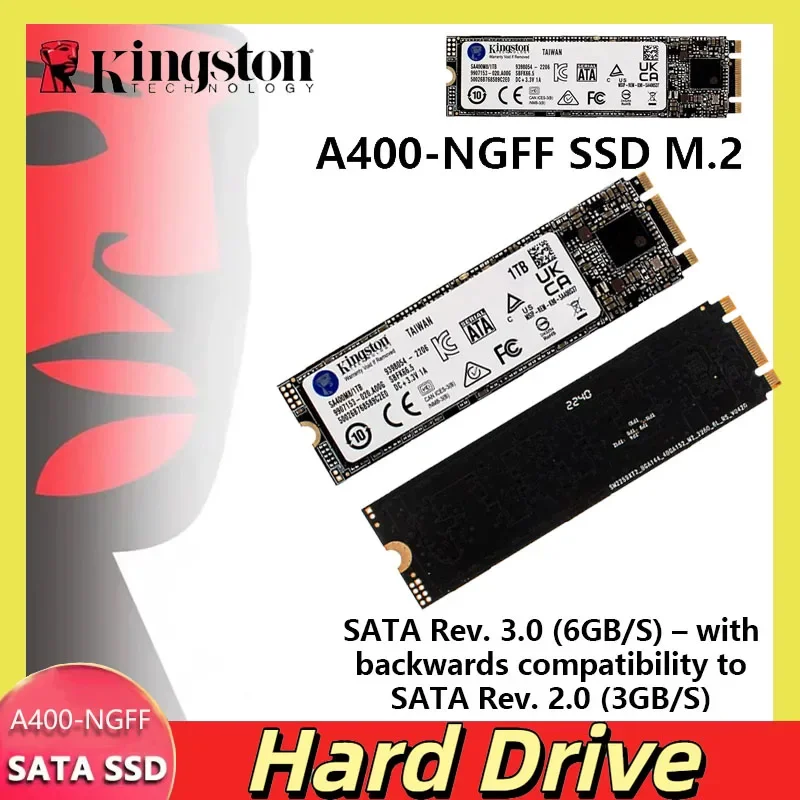 Kingston A400-NGFF SSD M.2 2280 Internal Solid State Drives 2TB 1TB 480G 240G 120G M.2 SSDs SATA Hard Disk for Laptop Desktop PC
Kingston A400-NGFF SSD M.2 2280 Internal Solid State Drives 2TB 1TB 480G 240G 120G M.2 SSDs SATA Hard Disk for Laptop Desktop PC