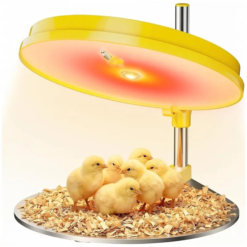 ABFU-For 15-20 Baby Chicks Heating Plate 45W LED Light Adjustable Temperature Chick Brooder Plate US Plug Included
ABFU-For 15-20 Baby Chicks Heating Plate 45W LED Light Adjustable Temperature Chick Brooder Plate US Plug Included