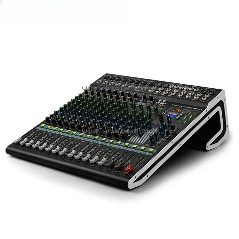 Professional DSP Digital 24 channel Sound audio Mixer portable Live Audio Console Video 
Professional DSP Digital 24 channel Sound audio Mixer portable Live Audio Console Video