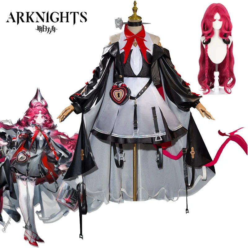 Game Arknights Nymph Cosplay Costume Wig Bag Outfit Game Cosplay Halloween Party Role Play Uniform for Women
Game Arknights Nymph Cosplay Costume Wig Bag Outfit Game Cosplay Halloween Party Role Play Uniform for Women