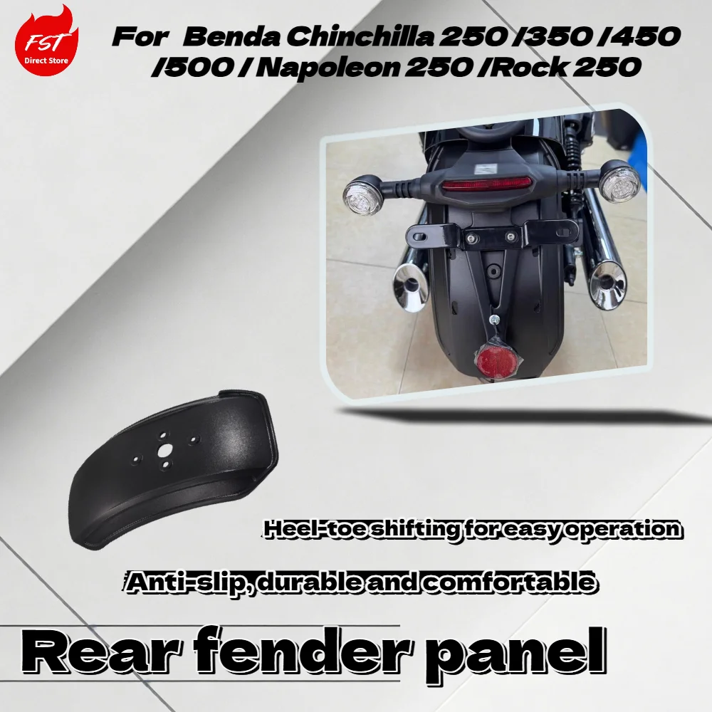 For benda Chinchilla Napoleon Rock 250 350 450 500 Heavy Duty Rear Mudguard Anti Splashing Accessories
For benda Chinchilla Napoleon Rock 250 350 450 500 Heavy Duty Rear Mudguard Anti Splashing Accessories