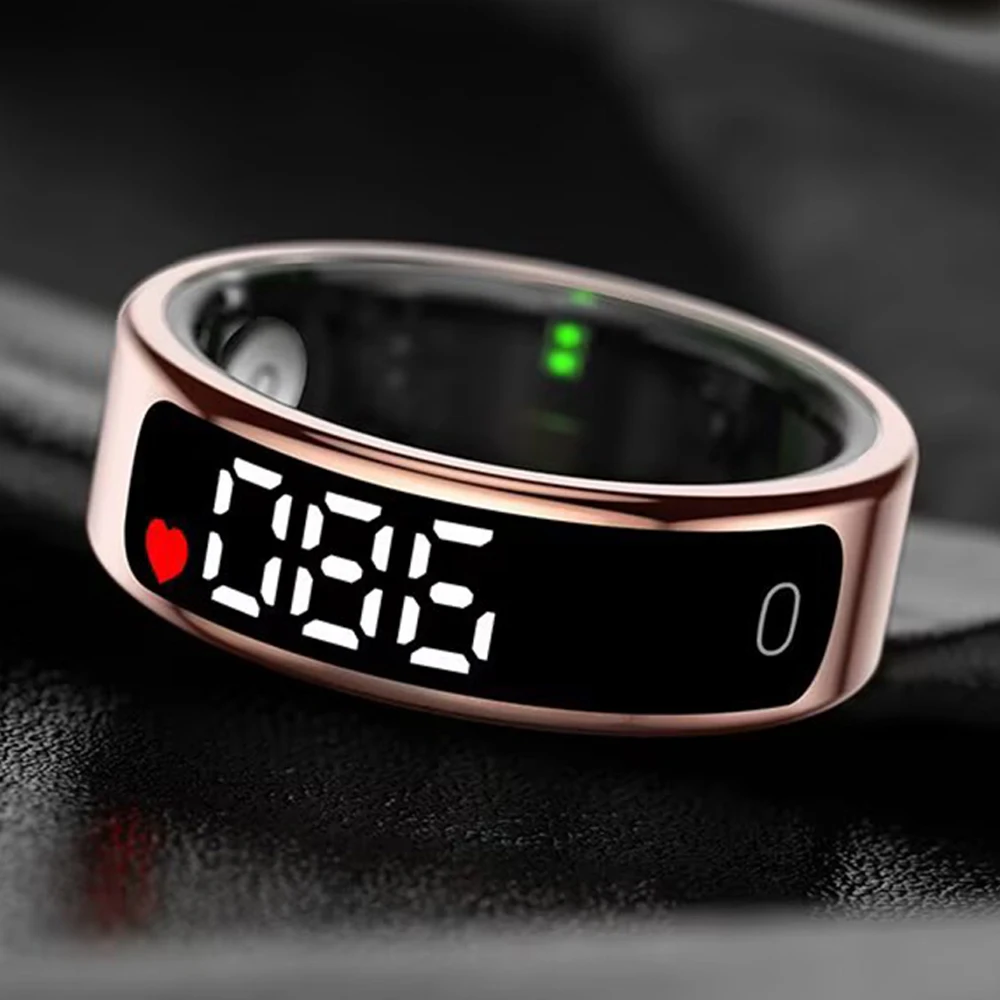 2026 Smart Ring with Display Screen and Touch, Health and Sleep Monitoring, Multi Sports Modes, 5 ATM Waterproof For Men Women
2026 Smart Ring with Display Screen and Touch, Health and Sleep Monitoring, Multi Sports Modes, 5 ATM Waterproof For Men Women