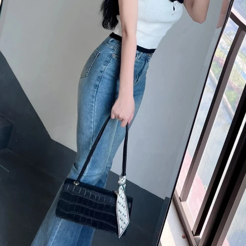 Women's Jeans Stretch High Waist Female Cowboy Pants Cheap South Korea Size X Larg Japanese Y2k Top Selling Teenagers Trousers
Women's Jeans Stretch High Waist Female Cowboy Pants Cheap South Korea Size X Larg Japanese Y2k Top Selling Teenagers Trousers
