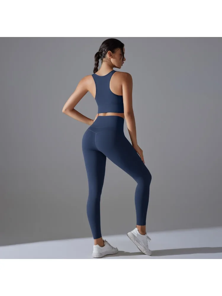 Yoga Set Women's tracksuit Women Fitness Crop Top Shockproof Sports Bras Yoga Gym Running Pants Sportswear Running Fitness Yoga
Yoga Set Women's tracksuit Women Fitness Crop Top Shockproof Sports Bras Yoga Gym Running Pants Sportswear Running Fitness Yoga