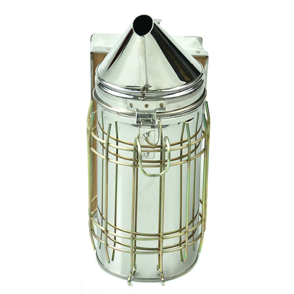 1Pcs Bee Hive Smoker Manual Galvanized Metal Beekeeping Tool Size M Professional Hive Inspection Smoke Fumigation Machine 
1Pcs Bee Hive Smoker Manual Galvanized Metal Beekeeping Tool Size M Professional Hive Inspection Smoke Fumigation Machine