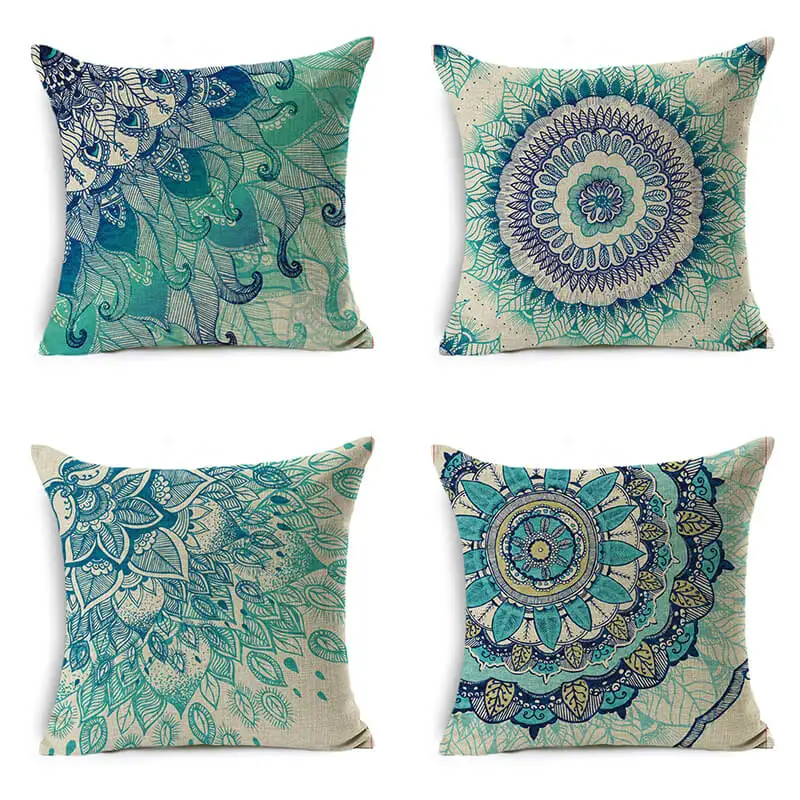 Bohemia Chair Sofa Pillow Cover Decorative Mandala Pillow Case Linen Cushion Cover Home sofa Decoration pillowcase 18*18 inch
Bohemia Chair Sofa Pillow Cover Decorative Mandala Pillow Case Linen Cushion Cover Home sofa Decoration pillowcase 18*18 inch