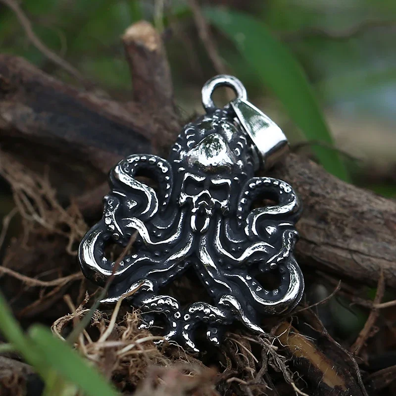 Cool Mens Octopus Skull Pendant Necklace 316L Stainless Steel Jewelry Seaman Choker For Men Puck Biker Jewelry Hallown Gift
Cool Mens Octopus Skull Pendant Necklace 316L Stainless Steel Jewelry Seaman Choker For Men Puck Biker Jewelry Hallown Gift