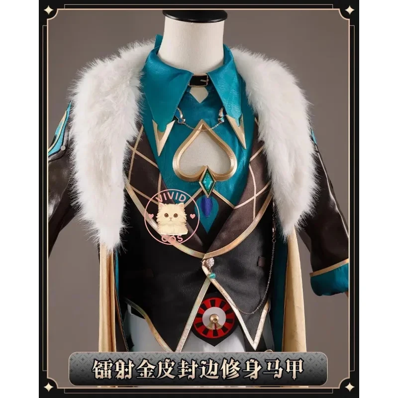 A;3\v,7'd/ABC123 Honkai Star Rail Game Aventurine Cosplay Costume RPG High-Quality Clothing with Hat Card for Men Ternx;4'v\7,h/
A;3\v,7'd/ABC123 Honkai Star Rail Game Aventurine Cosplay Costume RPG High-Quality Clothing with Hat Card for Men Ternx;4'v\7,h/