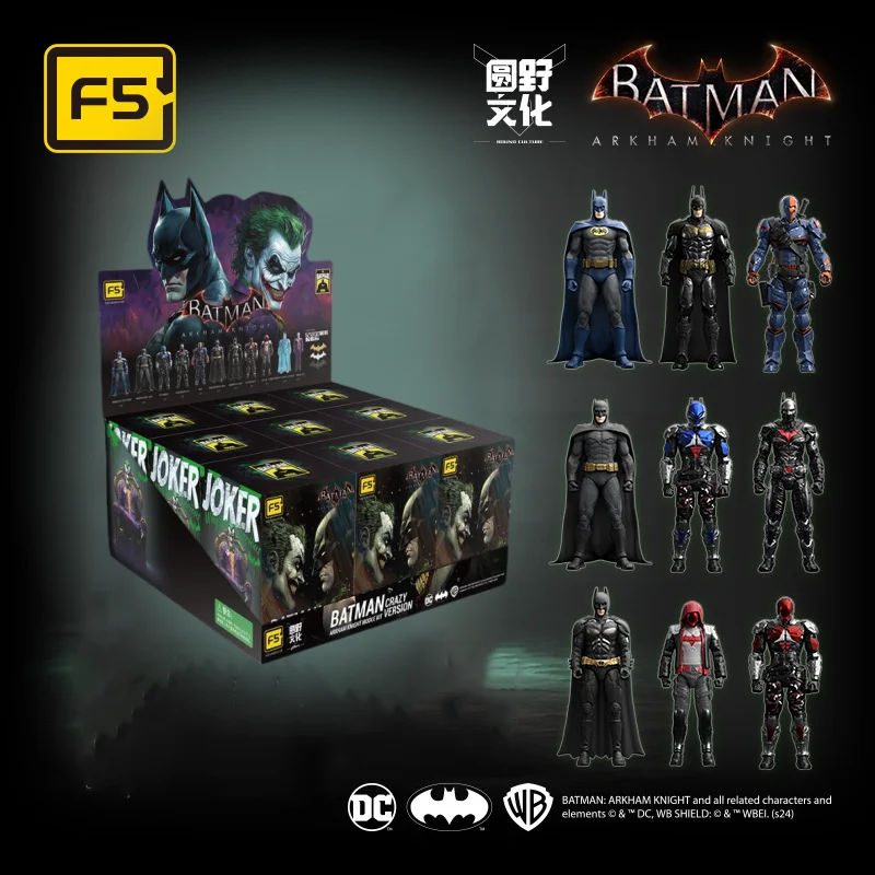 F5 Roundd Culture Dc Batman (Crazy Edition): Arkham Knight Action Figures Batman Vs Joker Mystery Blind Box Assemble Model Toys
F5 Roundd Culture Dc Batman (Crazy Edition): Arkham Knight Action Figures Batman Vs Joker Mystery Blind Box Assemble Model Toys