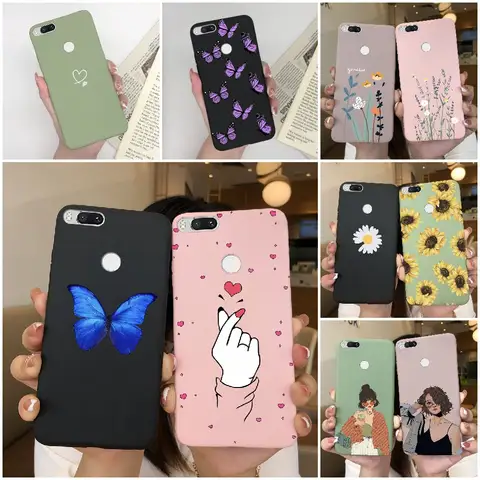 Case For Xiaomi Mi A2 A 2 Lite A1 A 1 MiA2 MiA1 Cute Cartoon TPU Silicone Bumper Soft Back Cover for Xiaomi Mi 5X 6X Phone Case