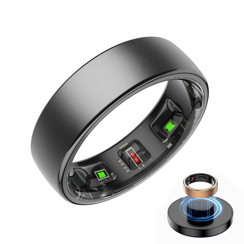 Smart Ring R10 Waterproof Health Monitor Men & Women Health & Sleep Monitor Smart Rings Multi-sport Modes QRing APP
Smart Ring R10 Waterproof Health Monitor Men & Women Health & Sleep Monitor Smart Rings Multi-sport Modes QRing APP