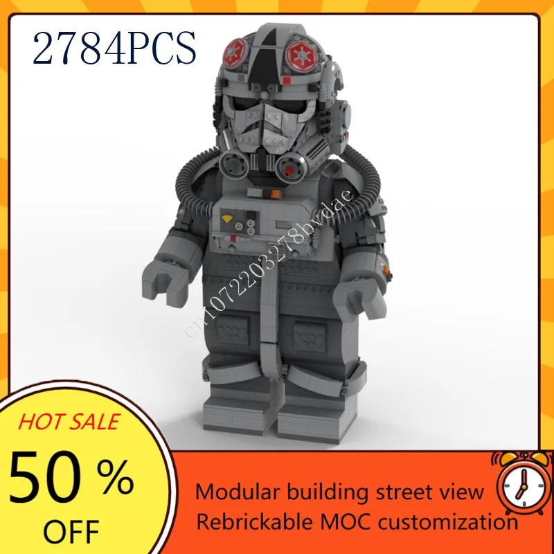 AT-AT Driver Megafigure Space War Weapon MOC SpaceShip Battle Model Building Blocks Architecture DIY Education Assembly Toy Gift
AT-AT Driver Megafigure Space War Weapon MOC SpaceShip Battle Model Building Blocks Architecture DIY Education Assembly Toy Gift