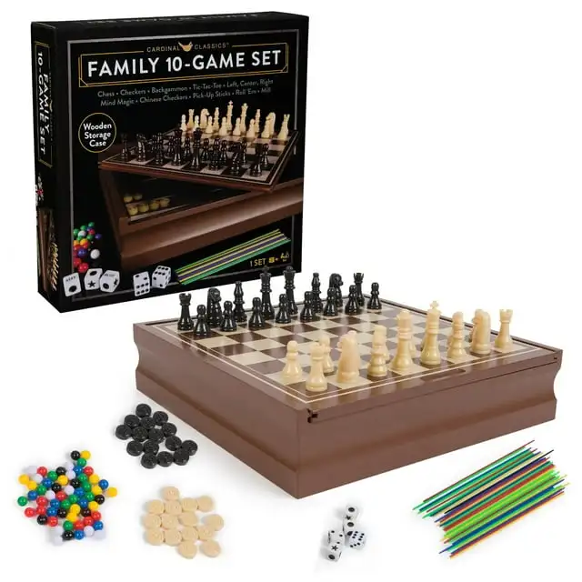 Спин Master Juegos Clásicos de Cardinal, набор из 10 лет Juegos Clásicos Familiares, 8 лет
Спин Master Juegos Clásicos de Cardinal, набор из 10 лет Juegos Clásicos Familiares, 8 лет