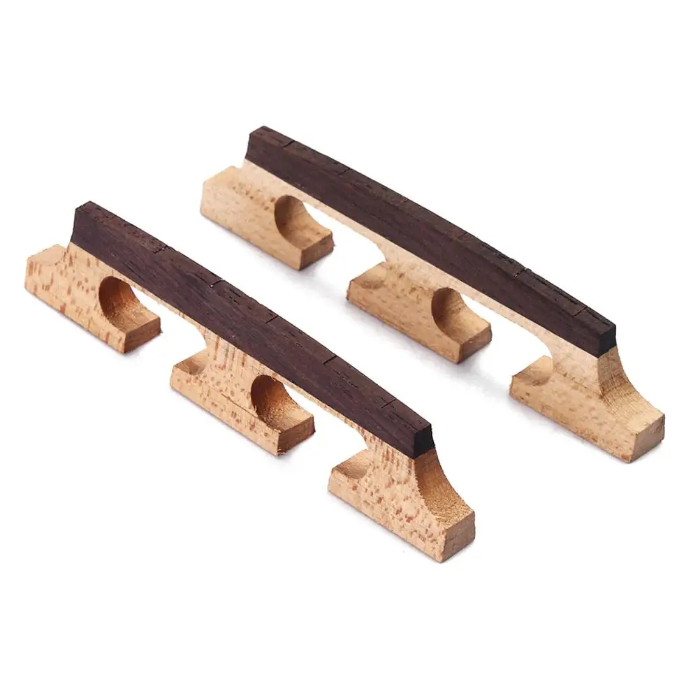 2 PCS 6 Strings Banjo Bridge Rosewood Three Legged String Instruments Parts for Ukulele Guitar Banjo
2 PCS 6 Strings Banjo Bridge Rosewood Three Legged String Instruments Parts for Ukulele Guitar Banjo