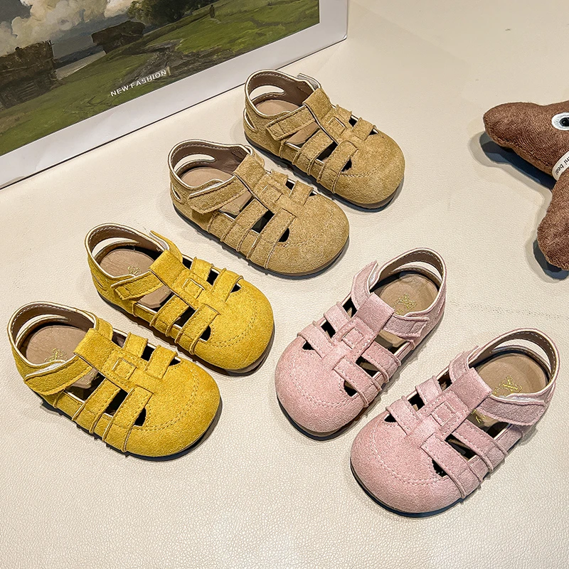 Summer Lightweight Sandals for Girls Rome Style Non-Slip Sole Toddler Baby Beach Sandals Kids Outdoor School Casual Daily Wear
Summer Lightweight Sandals for Girls Rome Style Non-Slip Sole Toddler Baby Beach Sandals Kids Outdoor School Casual Daily Wear