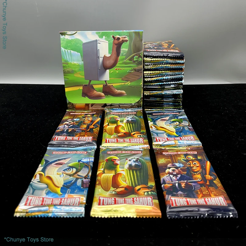 Hot Tung Tung Sahur Tralalero Tralala Card Game Toy Italian Brainrot Collection Trading Cards For Children Holiday Gifts
Hot Tung Tung Sahur Tralalero Tralala Card Game Toy Italian Brainrot Collection Trading Cards For Children Holiday Gifts