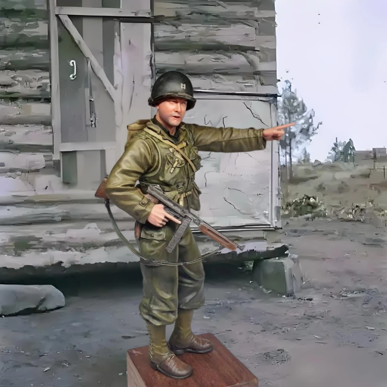 1/16 Resin Model America Soldier – GK Resin Model Kit, Unassembled and Unpainted
1/16 Resin Model America Soldier – GK Resin Model Kit, Unassembled and Unpainted