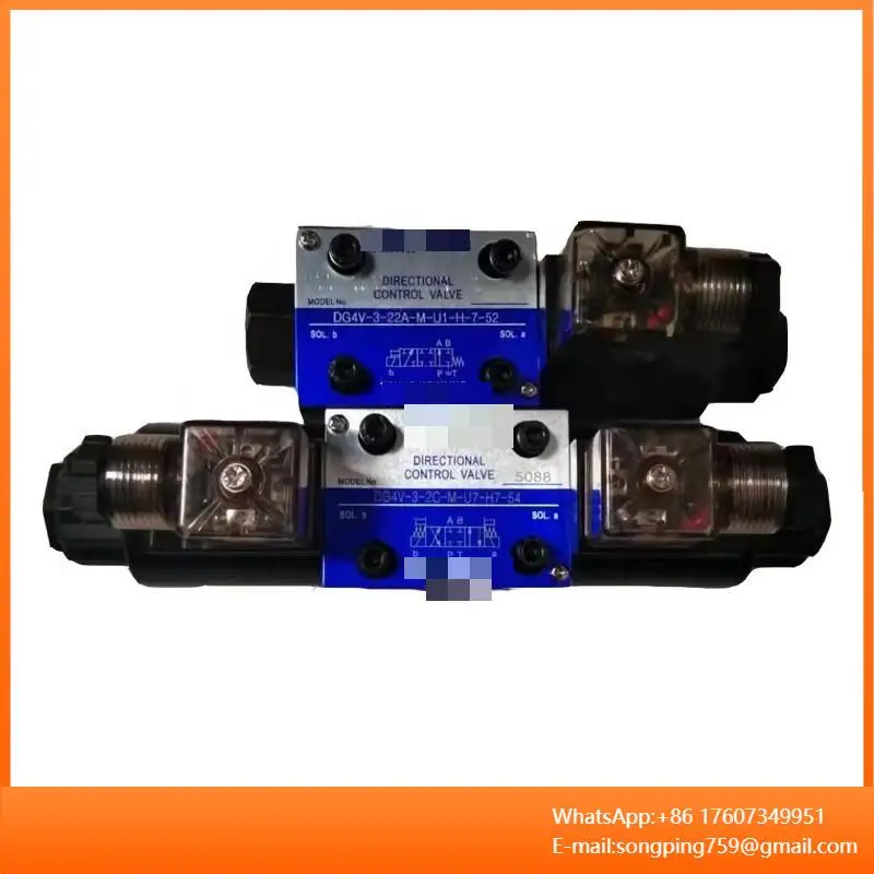Genuine Hydraulic Valve DG4V Series DG4V-3 DG4V-5 Solenoid Operated Directional Valve for Industrial Machinery
Genuine Hydraulic Valve DG4V Series DG4V-3 DG4V-5 Solenoid Operated Directional Valve for Industrial Machinery