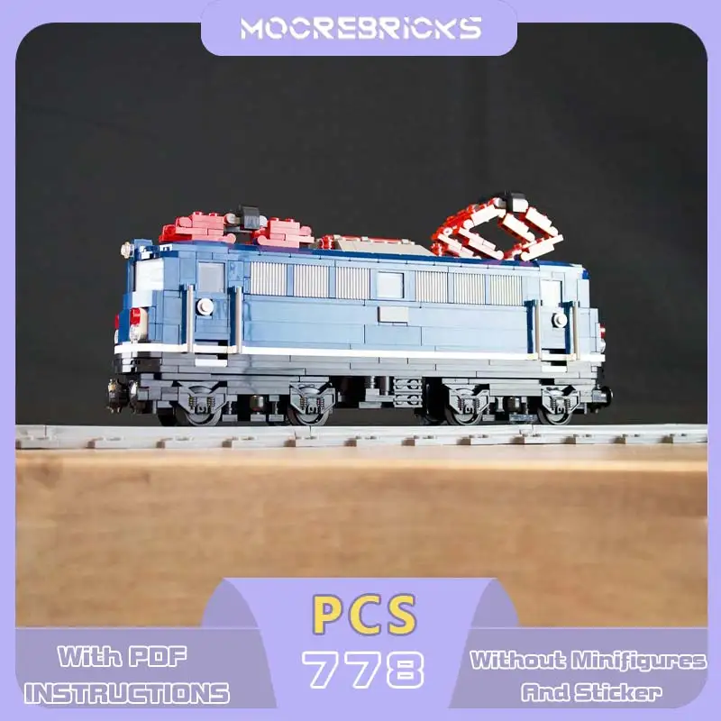 MOC German E-110-01 Electric Locomotive Building Blocks Classic Retro City Train Railway Vehicle Bricks Model DIY Toys Gift
MOC German E-110-01 Electric Locomotive Building Blocks Classic Retro City Train Railway Vehicle Bricks Model DIY Toys Gift