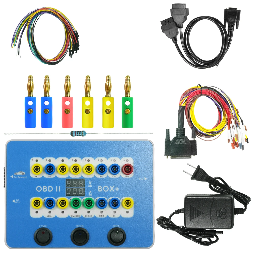 CANBUS-адаптер OBDII — OBD BOX+ Pro, коннектор для тестирования ЭБУ + электронный дисплей токов, инструмент для автодиагностики
CANBUS-адаптер OBDII — OBD BOX+ Pro, коннектор для тестирования ЭБУ + электронный дисплей токов, инструмент для автодиагностики