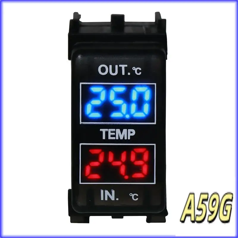 G9-Car Internal And External Temperature Display Dual Temperature Sensor For Nissan Qashqai X-Rail Sunny NV200 Teana
G9-Car Internal And External Temperature Display Dual Temperature Sensor For Nissan Qashqai X-Rail Sunny NV200 Teana