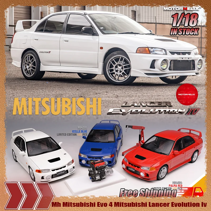 Новый запас Mh 1:18 Mitsubishi Evo 4, Mitsubishi Lancer Evolution IV, имитация сплава, миниатюрная литая модель автомобиля, игрушки на заказ, подарок
Новый запас Mh 1:18 Mitsubishi Evo 4, Mitsubishi Lancer Evolution IV, имитация сплава, миниатюрная литая модель автомобиля, игрушки на заказ, подарок