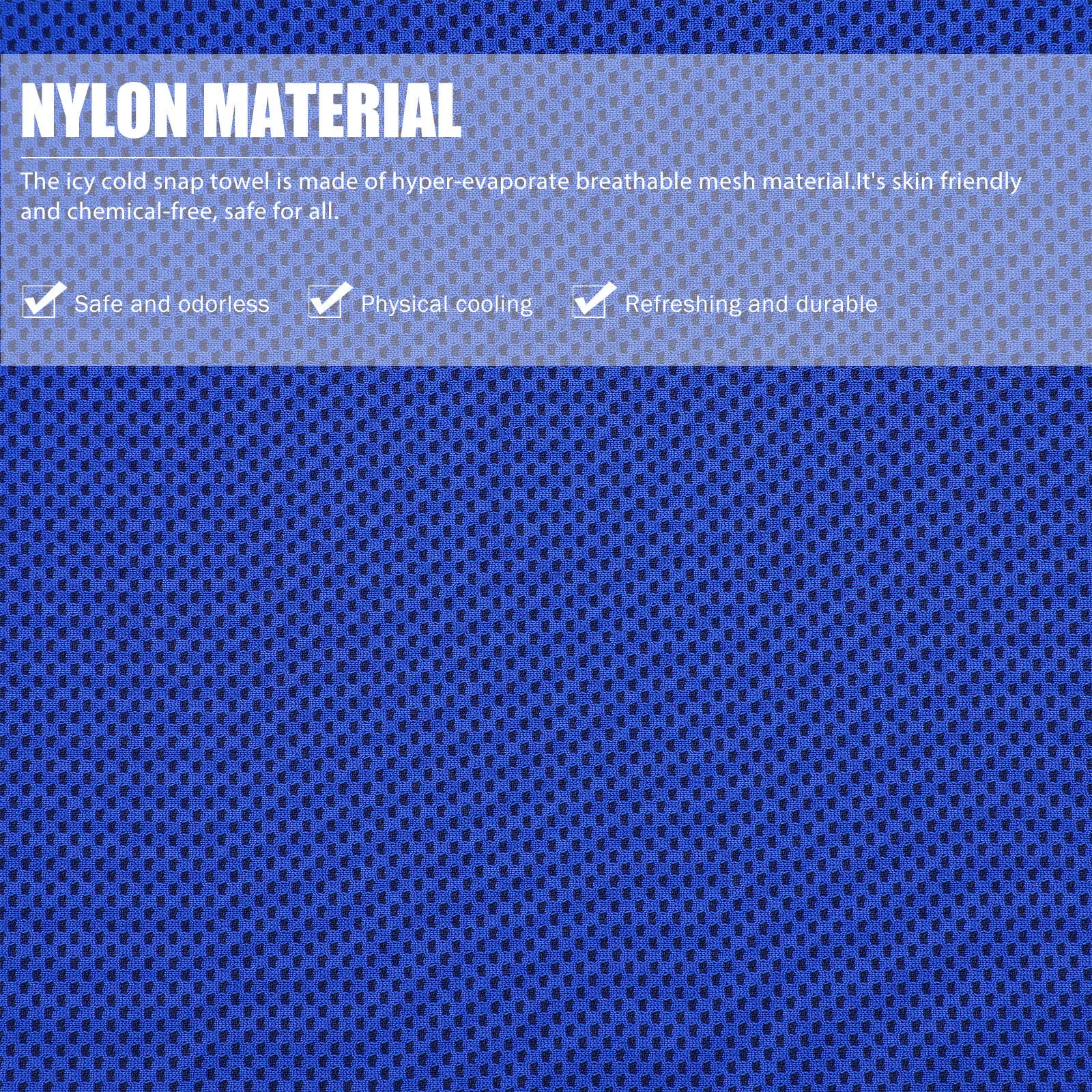 4Pcs Cooling Towels Quick-Dry Sweat Absorbent Sports Ice Towel Gym Outdoor Running Summer Cold Feeling Towel Cooling Towels
4Pcs Cooling Towels Quick-Dry Sweat Absorbent Sports Ice Towel Gym Outdoor Running Summer Cold Feeling Towel Cooling Towels