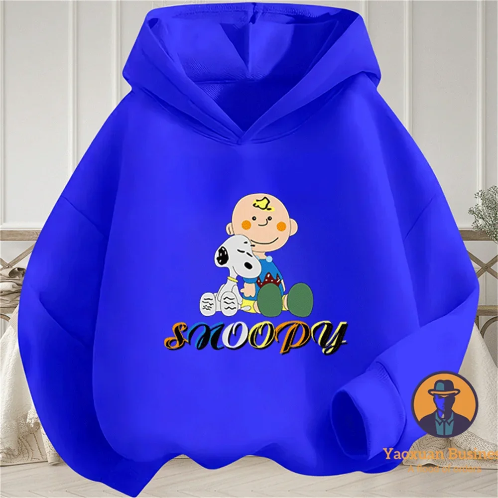 Elegant Sports Party Pure Cotton Hoodie Snoopy Popular Autumn Winter Kidswear
Elegant Sports Party Pure Cotton Hoodie Snoopy Popular Autumn Winter Kidswear