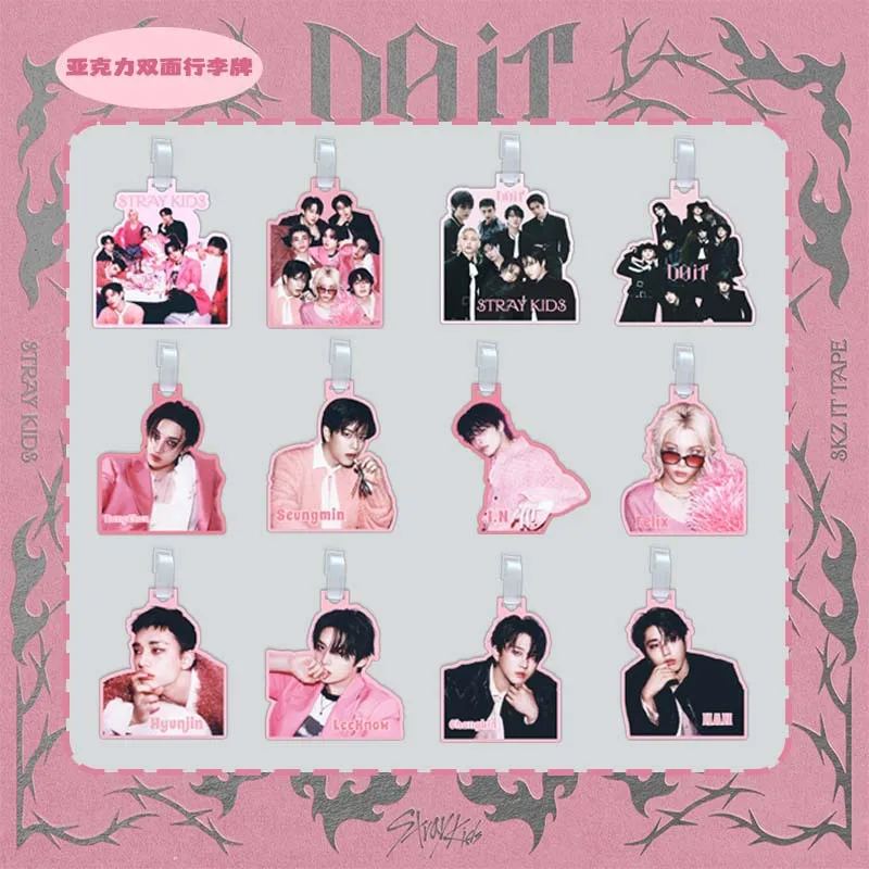 STRAYKIDS Новый альбом «DO IT» HAN Li Longfu акриловый рюкзак для багажной бирки SKZOO кулон поддержка предмет
STRAYKIDS Новый альбом «DO IT» HAN Li Longfu акриловый рюкзак для багажной бирки SKZOO кулон поддержка предмет