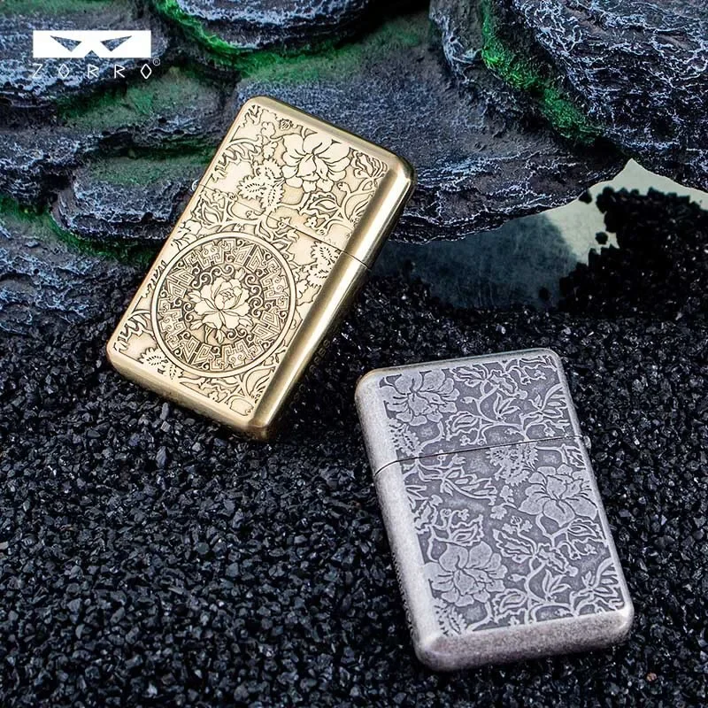 ZORRO латунная двусторонняя ветрозащитная керосиновая зажигалка ручной работы персонализированная ретро-коллекция колесные зажигалки для курения
ZORRO латунная двусторонняя ветрозащитная керосиновая зажигалка ручной работы персонализированная ретро-коллекция колесные зажигалки для курения