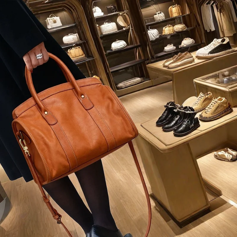 CaringKleing Women's Tote Bag Large Capaci Leather Crossbody Bag Briti Sle Casual Youth Summer Faion Handbag
CaringKleing Women's Tote Bag Large Capaci Leather Crossbody Bag Briti Sle Casual Youth Summer Faion Handbag