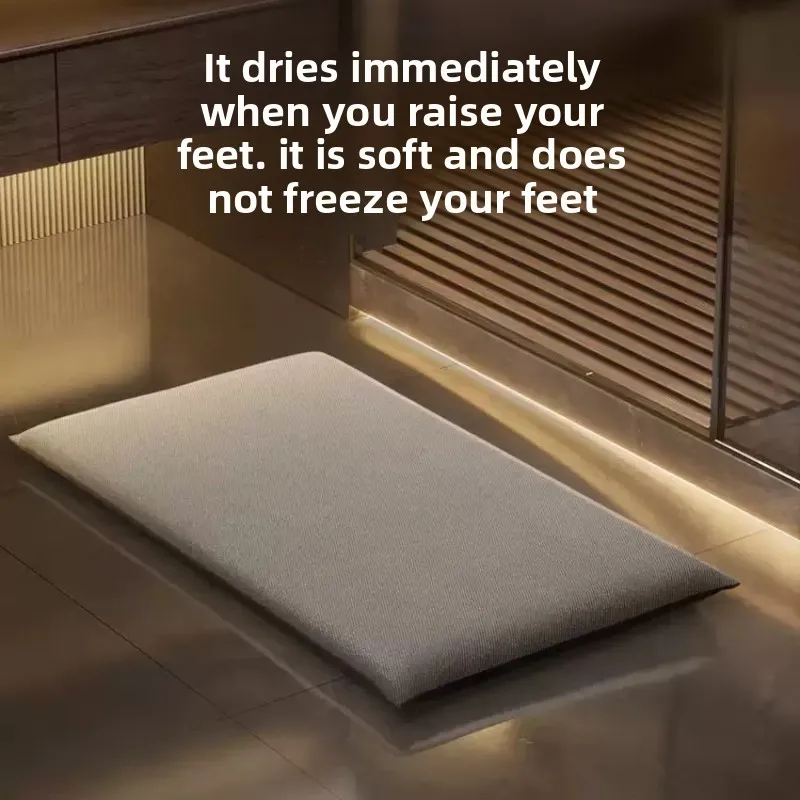 German quick-drying bathroom diatom mud absorbent floor mat toilet carpet non-slip diatomite shower room foot mat household
German quick-drying bathroom diatom mud absorbent floor mat toilet carpet non-slip diatomite shower room foot mat household