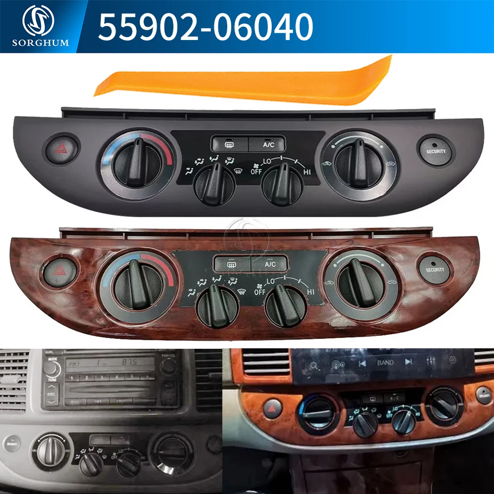 Air Conditioning Climate Control Heater AC Switch Panel For TOYOTA CAMRY 2003 2006 Outlet Bezel Vent Button Assembly 55902-06040
Air Conditioning Climate Control Heater AC Switch Panel For TOYOTA CAMRY 2003 2006 Outlet Bezel Vent Button Assembly 55902-06040