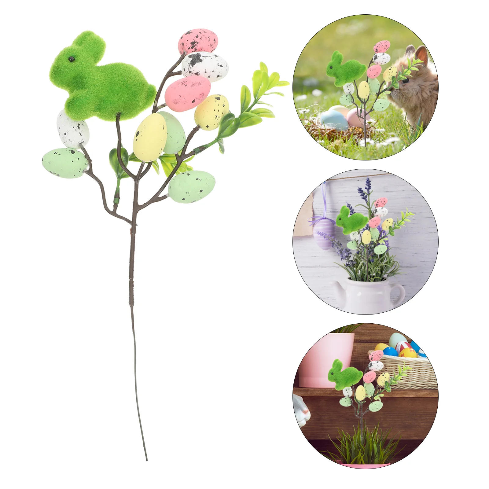 Easter Bunny -in Artificial Bouquet Flower Arrangement Branch Spray Vine Decor Pick Eggs
Easter Bunny -in Artificial Bouquet Flower Arrangement Branch Spray Vine Decor Pick Eggs