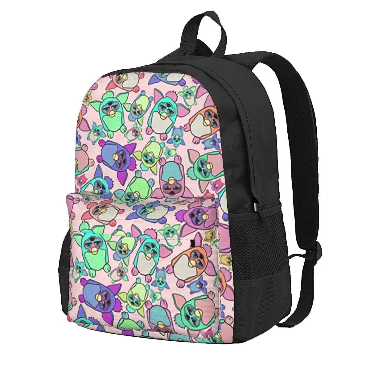 Furby Army Student Backpack School Bag Hiking Travel Daypack for Men Women Fashion Bookbag Shoulder Bags
Furby Army Student Backpack School Bag Hiking Travel Daypack for Men Women Fashion Bookbag Shoulder Bags