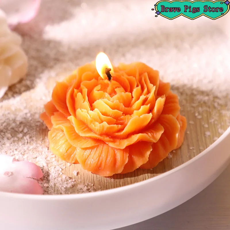 Peony Flower Candle Silicone Mold for Wedding Party Dinner Candle Making DIY Handmade Scented Candles Soap Crafts Baking Molds
Peony Flower Candle Silicone Mold for Wedding Party Dinner Candle Making DIY Handmade Scented Candles Soap Crafts Baking Molds