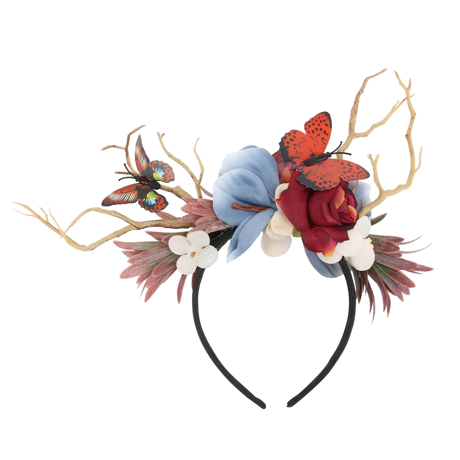 Artificial Flower Headband Xmas Antlers Headdress Party Decoration Photo Props One Size Fits Most Kids Women Gifts
Artificial Flower Headband Xmas Antlers Headdress Party Decoration Photo Props One Size Fits Most Kids Women Gifts