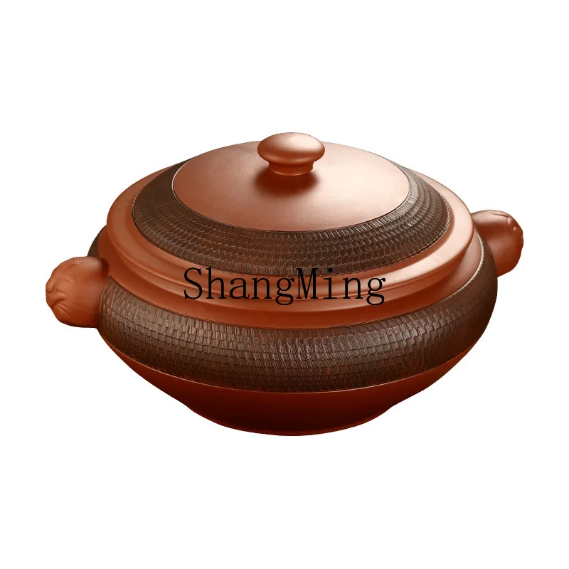 PYH Ceramic Household Purple Pottery Steam Pot Steam Night Sweat Chicken Restaurant Special Steam Pot
PYH Ceramic Household Purple Pottery Steam Pot Steam Night Sweat Chicken Restaurant Special Steam Pot
