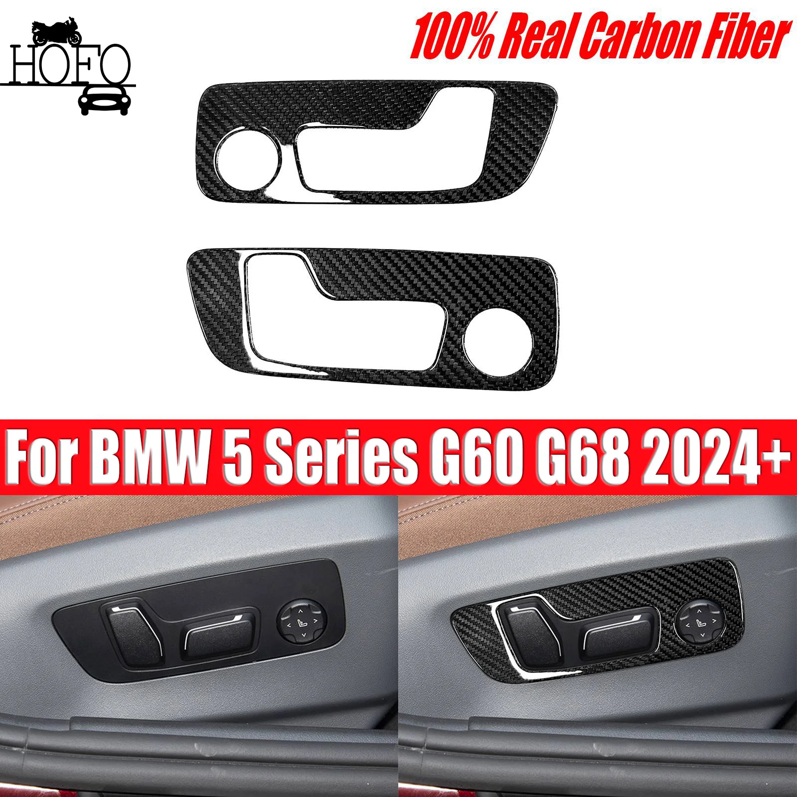 Real Carbon Fiber Door Panel Strips Cover For BMW 5 Series G60 G68 2024+
Real Carbon Fiber Door Panel Strips Cover For BMW 5 Series G60 G68 2024+