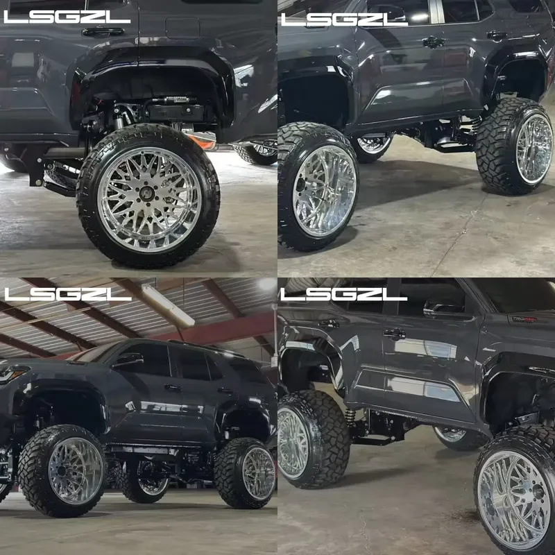 i LSGZL Super Single Forged Wheels 20x10 22x12 24x14 OffRoad Wheels 6x139.7 6x5.5 8x6.5 10x225 Deep Dish Wheels for Truck
i LSGZL Super Single Forged Wheels 20x10 22x12 24x14 OffRoad Wheels 6x139.7 6x5.5 8x6.5 10x225 Deep Dish Wheels for Truck