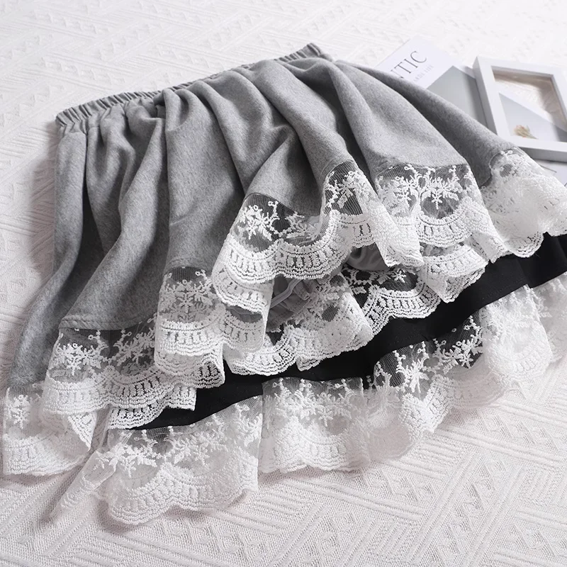 Милая кружевная мини-юбка с рюшами, женские юбки трапециевидной формы с эластичной резинкой на талии, шорты, лето 2021, модная универсальная юбка Y2k
Милая кружевная мини-юбка с рюшами, женские юбки трапециевидной формы с эластичной резинкой на талии, шорты, лето 2021, модная универсальная юбка Y2k
