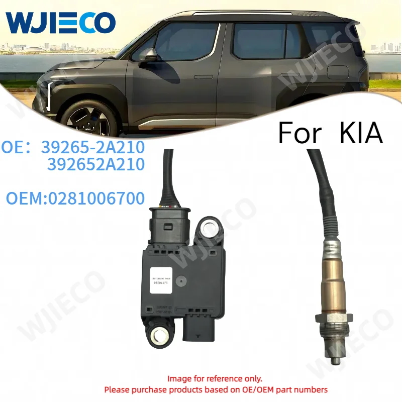 39265-2A210, высококачественный новый датчик частиц PM 392652A210 для Hyundai Kia 0281006700
39265-2A210, высококачественный новый датчик частиц PM 392652A210 для Hyundai Kia 0281006700