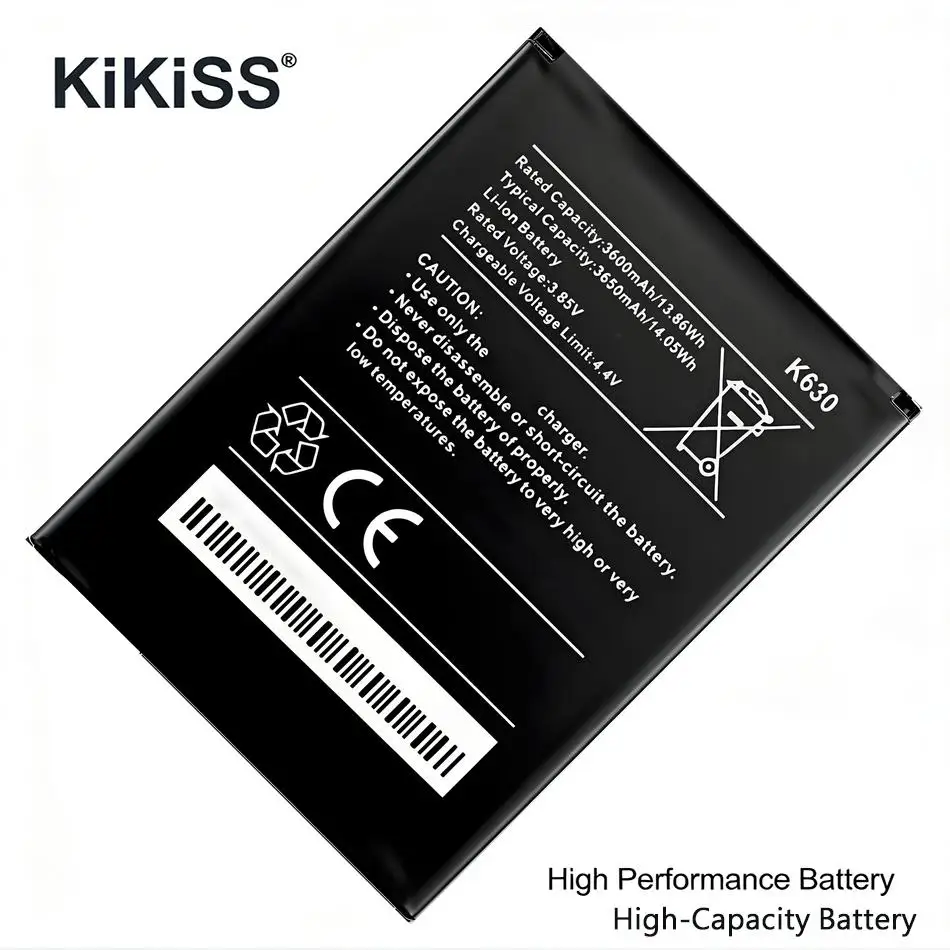Аккумулятор для мобильного телефона с длительным сроком службы 3650 мАч для Wiko K630, премиум-класс, на замену
Аккумулятор для мобильного телефона с длительным сроком службы 3650 мАч для Wiko K630, премиум-класс, на замену