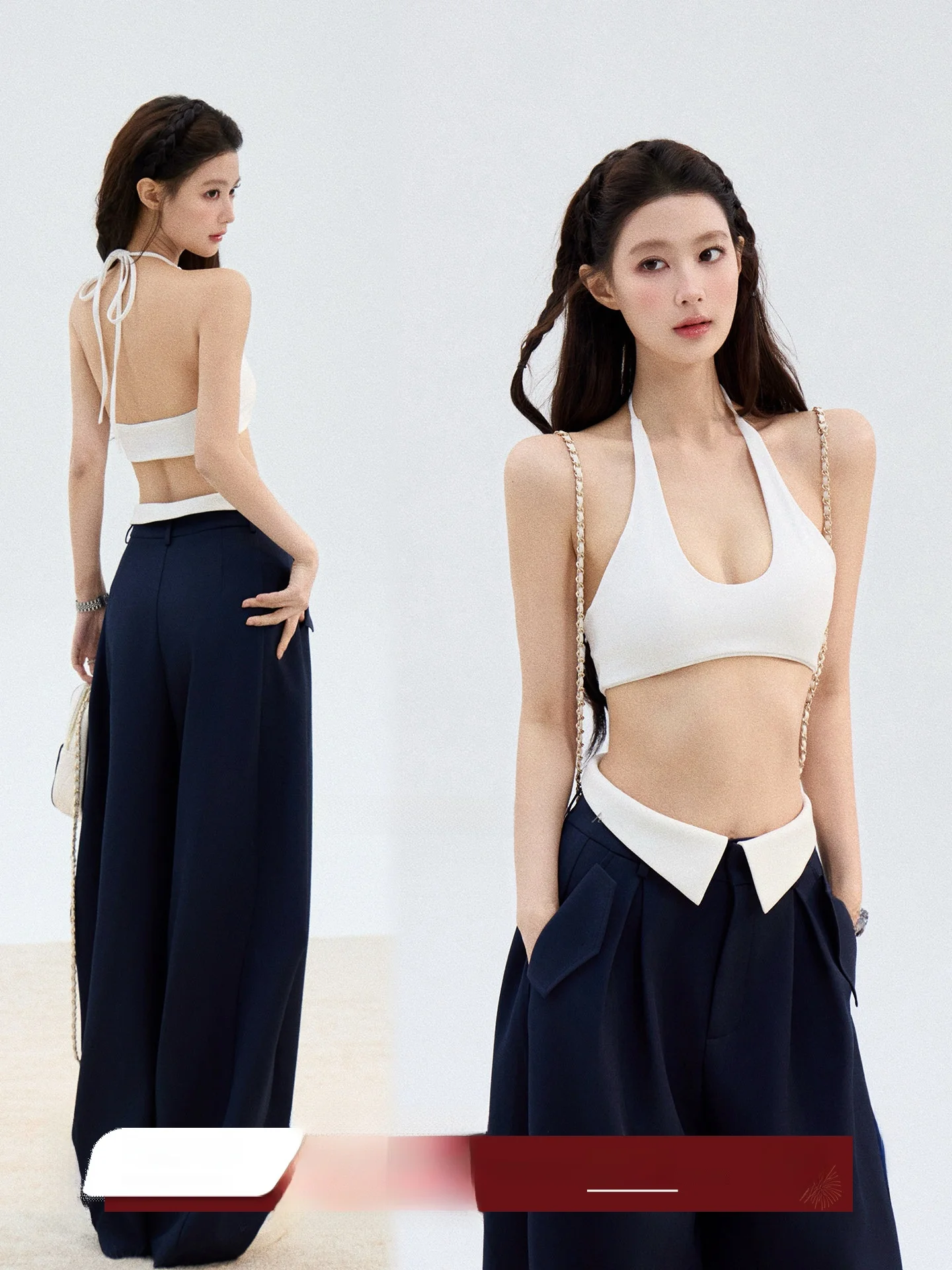 ort -Ne Vest Women's Casual Sle Slimming Base Layer Top Versatile Spring Season Faion by Xie Bu Rou
ort -Ne Vest Women's Casual Sle Slimming Base Layer Top Versatile Spring Season Faion by Xie Bu Rou