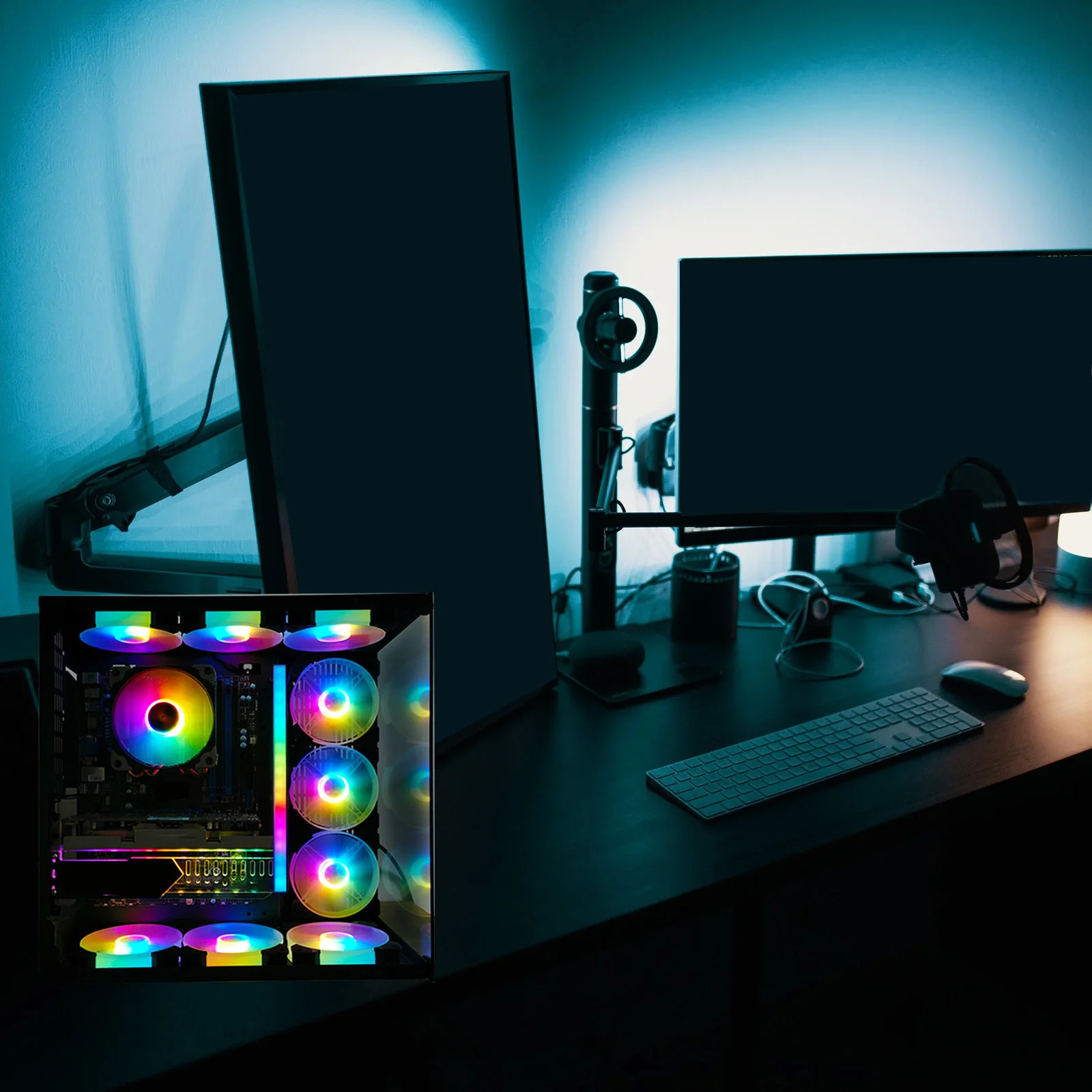 Argb Led Light Strip For Pc Case, 16 , 5V 3-Pin Sync, Aluminum Alloy Baffle, Flexible Gaming Computer Light
Argb Led Light Strip For Pc Case, 16 , 5V 3-Pin Sync, Aluminum Alloy Baffle, Flexible Gaming Computer Light