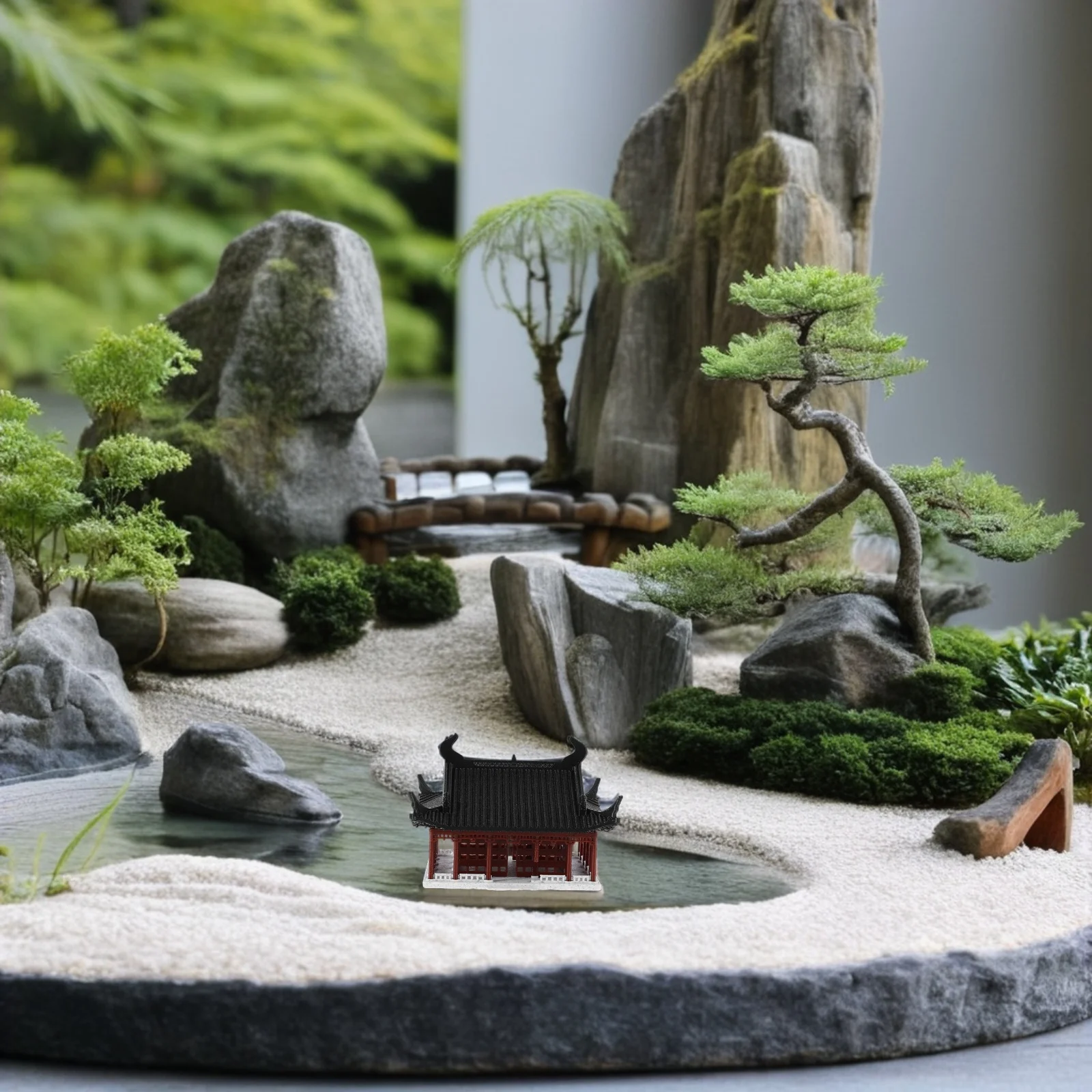 Chinese Micro Landscape Ornaments Ancient House Model Miniature Plastic Fairy Garden Accessories Fish Tank Decor Small Aquarium
Chinese Micro Landscape Ornaments Ancient House Model Miniature Plastic Fairy Garden Accessories Fish Tank Decor Small Aquarium