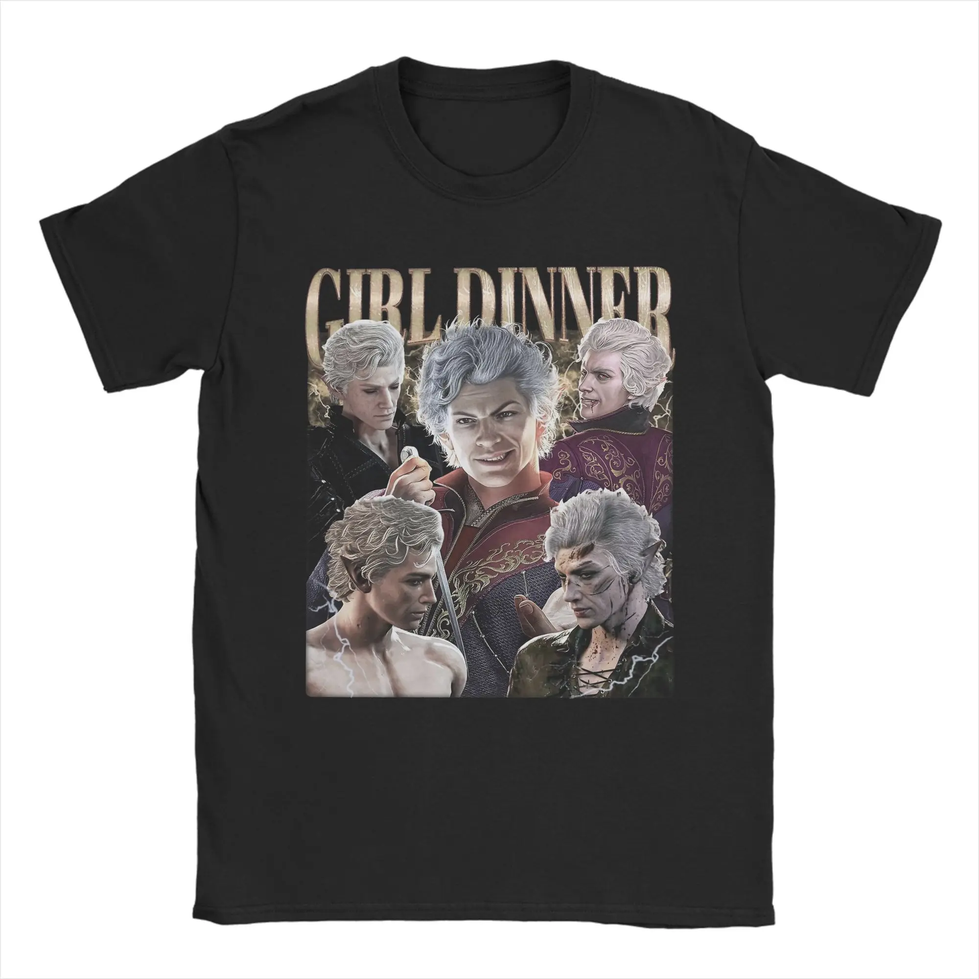 Astarion Baldurs Gate T Shirts for Men Cotton Vintage T-Shirt Round Collar Tees Short Sleeve Clothing Printed
Astarion Baldurs Gate T Shirts for Men Cotton Vintage T-Shirt Round Collar Tees Short Sleeve Clothing Printed