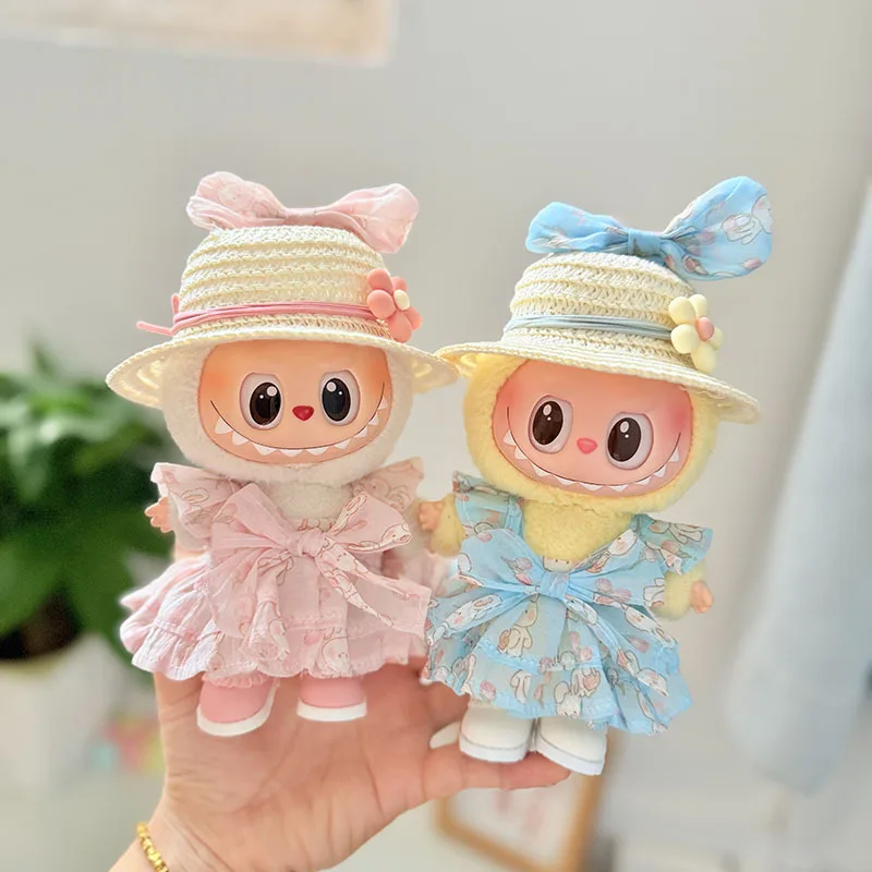 For 1st/2nd/3rd Gen Labubu Keychain Sitting Bunny Dress & Straw Hat Princess Shoes Outfit Set Cute Vinyl Doll Clothes Accessory
For 1st/2nd/3rd Gen Labubu Keychain Sitting Bunny Dress & Straw Hat Princess Shoes Outfit Set Cute Vinyl Doll Clothes Accessory